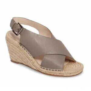 Caslon Women's Suri Leather Wedge Espadrille